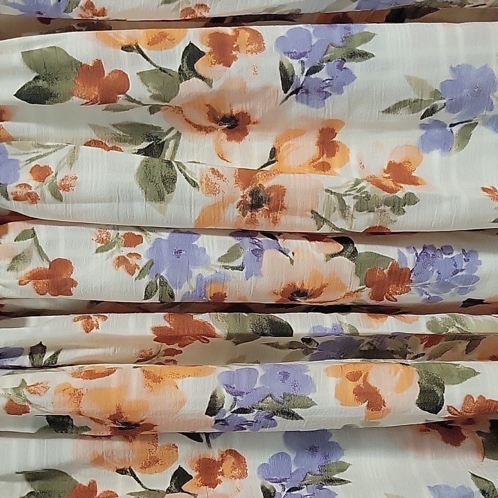 En Saison Sibyl Floral Gauze Midi Dress - Picture 10 of 13